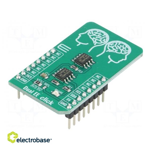 Click board | EEPROM memory | I2C | AT24CM02 | 3.3/5VDC