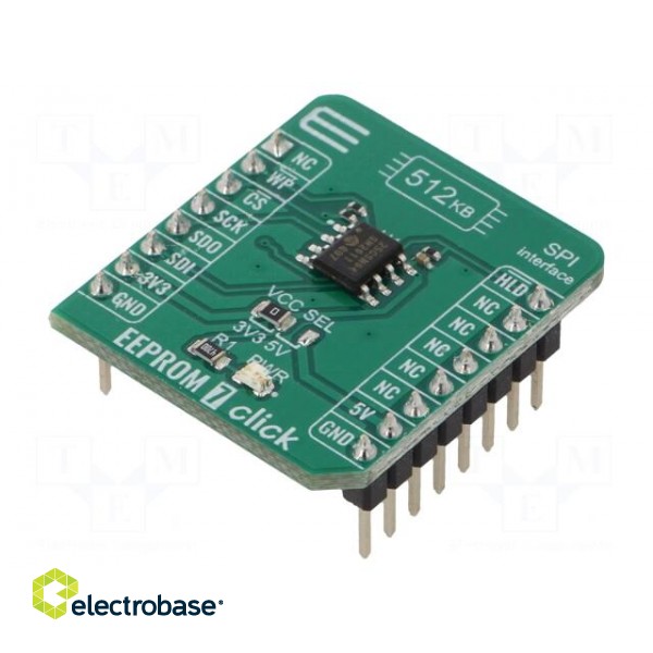 Click board | prototype board | Comp: 25CSM04 | EEPROM memory