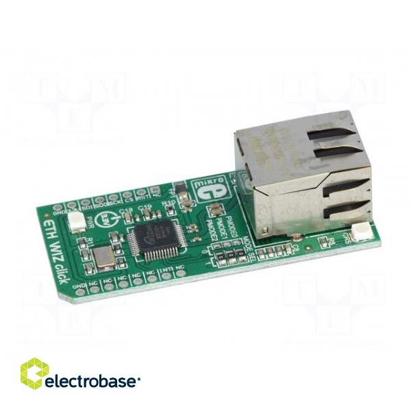 Click board | Ethernet controller | SPI | W5500 | 3.3VDC image 7