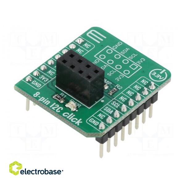 Click board | extension | I2C | prototype board | mikroBUS connector
