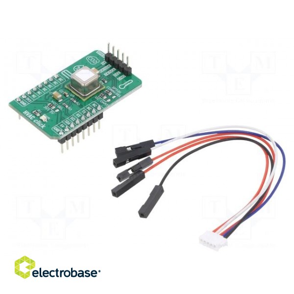 Click board | gas sensor | I2C,UART | SCD41 | prototype board