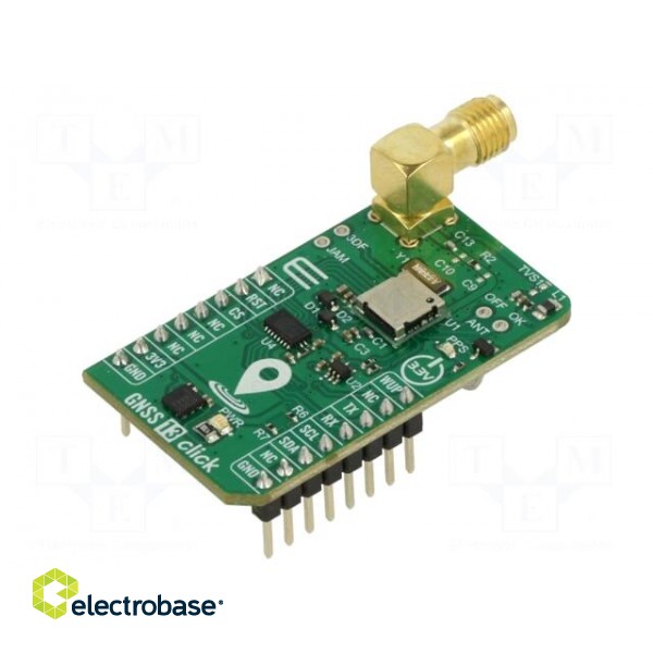 Click board | GNSS | I2C,UART | LG77LICMD | prototype board | 3.3VDC