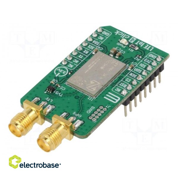 Click board | prototype board | Comp: NRF9160 | GNSS,GPS,LTE Cat 1