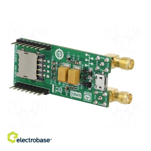 Click board | GPS,GSM/GPRS | UART | MCP1826,SIM808,TXB0106,UG95 image 9