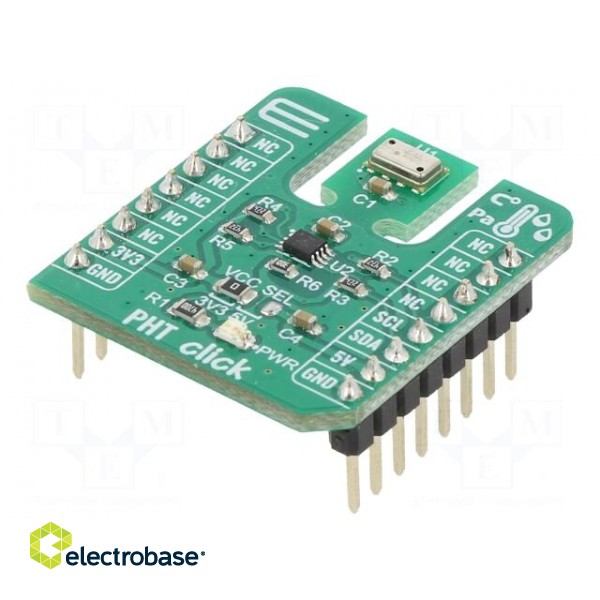 Click board | prototype board | Comp: MS8607 | 3.3VDC,5VDC