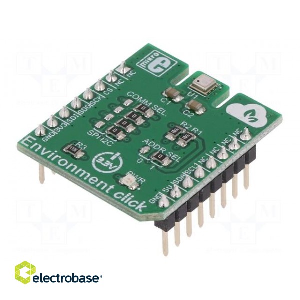 Click board | I2C,SPI | BME680 | manual,prototype board | 3.3VDC