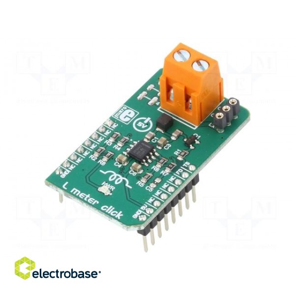 Click board | inductance meter | GPIO | LM311 | 5VDC