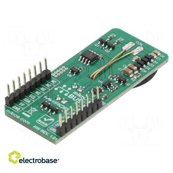 Click board | prototype board | induction charging | 3.3VDC,5VDC image 2