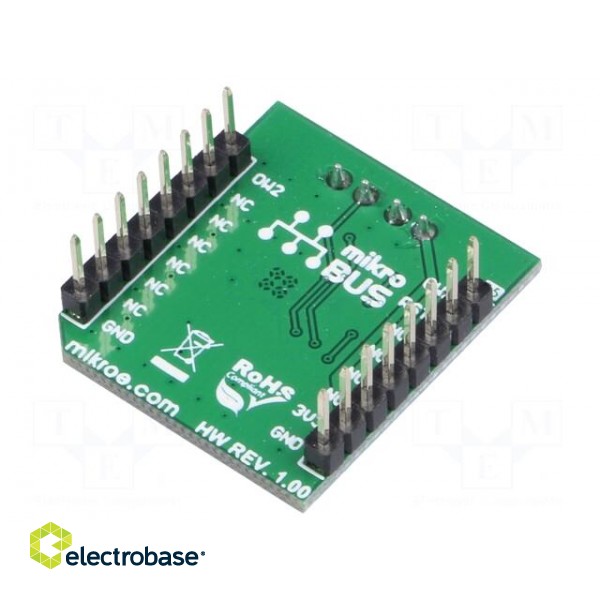 Click board | prototype board | Comp: DS28E17 | interface | 3.3VDC image 2