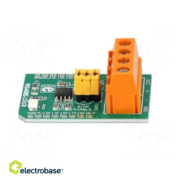 Click board | interface | RS422 / RS485 | SN65HVD12 | 3.3VDC фото 3