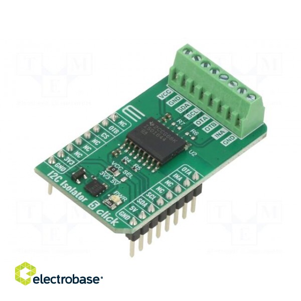 Click board | prototype board | Comp: ISO1644 | isolator