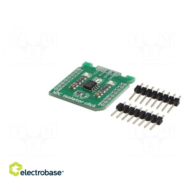 Click board | isolator | I2C | ISO1540 | manual,prototype board фото 2