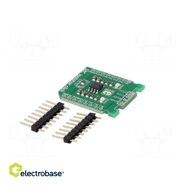 Click board | isolator | I2C | ISO1540 | manual,prototype board фото 4