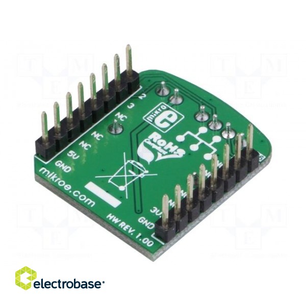 Click board | joystick | GPIO | manual,prototype board | 3.3/5VDC image 2