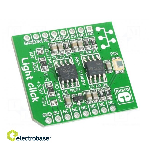 Click board | lighting sensor | SPI | manual,prototype board