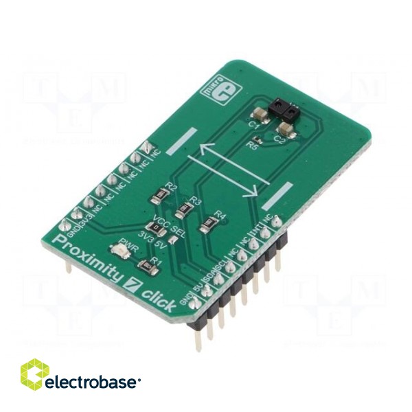 Click board | prototype board | Comp: ADPS9930 | 3.3VDC,5VDC