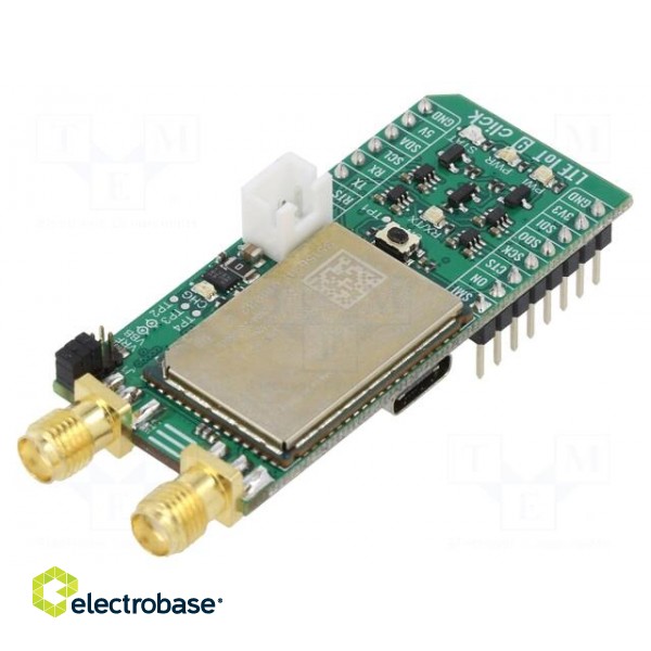Click board | LTE Cat 1 | UART,USB | EXS62-W | prototype board image 1
