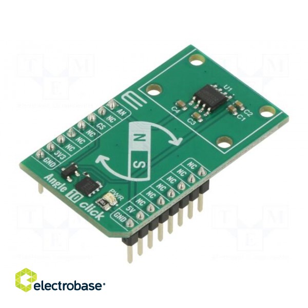 Click board | prototype board | Comp: AS5070A | 3.3VDC,5VDC