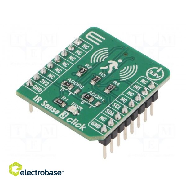 Click board | IR,motion sensor | I2C | AK9754 | 3.3VDC