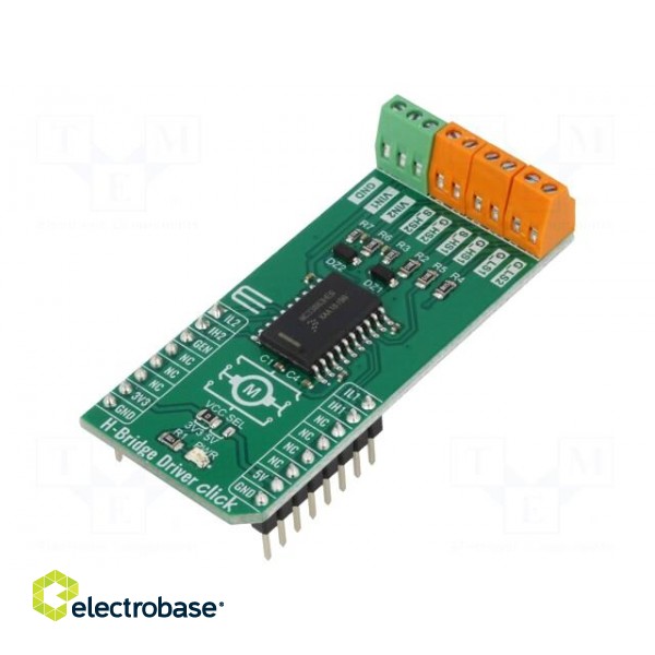 Click board | prototype board | Comp: MC33883 | 3.3VDC,5VDC