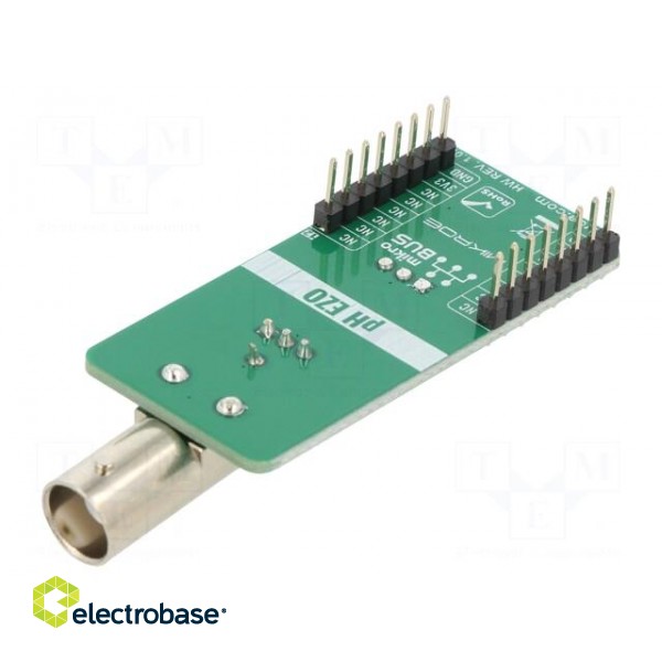 Click board | pH sensor | I2C,UART | pH EZO | prototype board image 2