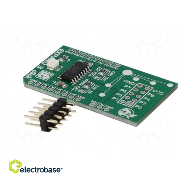Click board | port expander | 1-wire | DS2408 | 3.3/5VDC image 4