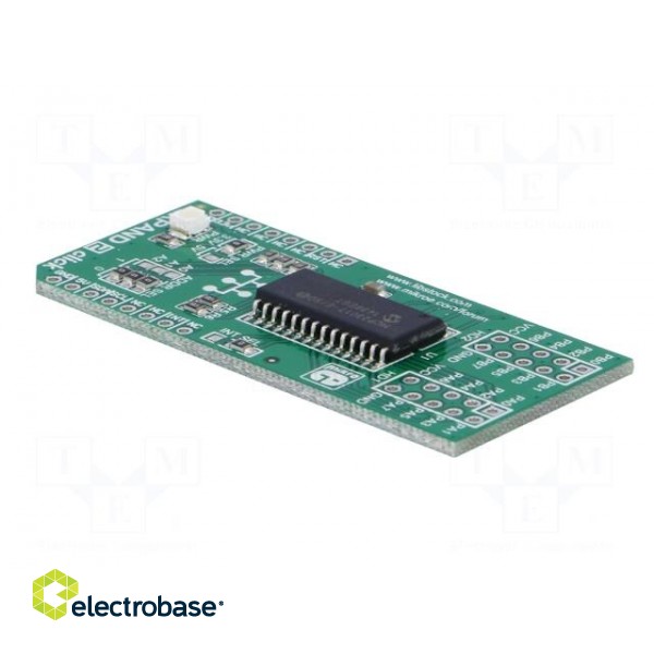 Click board | port expander | GPIO,SPI | MCP23017 | 3.3/5VDC фото 4