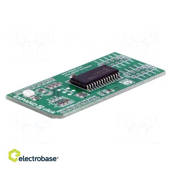 Click board | port expander | GPIO,SPI | MCP23017 | 3.3/5VDC фото 1