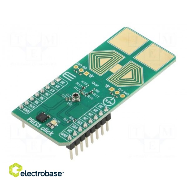 Click board | pressure sensor | I2C | ILPS28QSW | prototype board