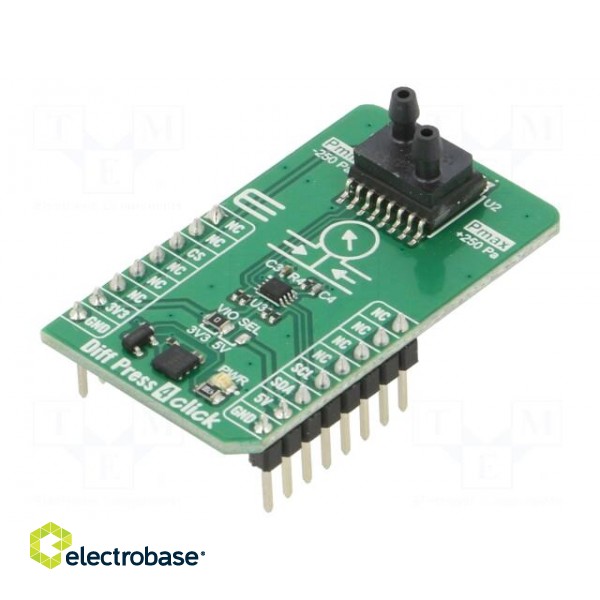 Click board | pressure sensor | I2C | SM9336-BCE-S-250-000