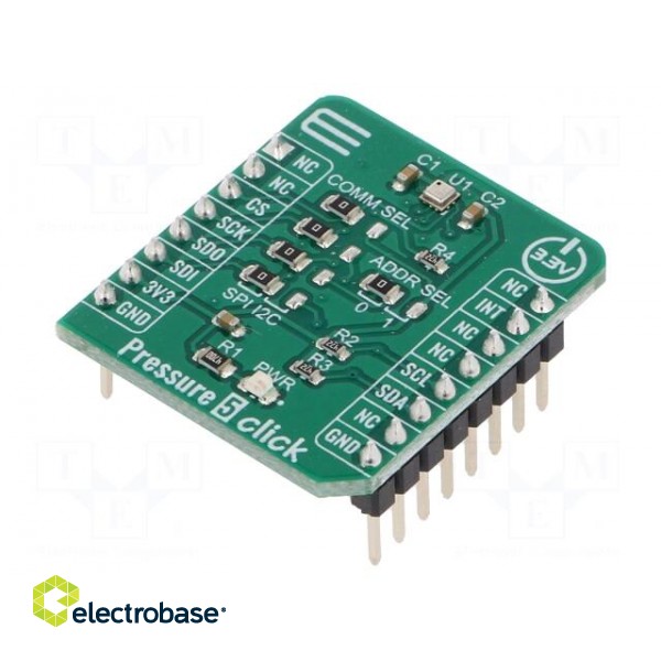 Click board | pressure sensor | I2C,SPI | BMP388 | 3.3VDC