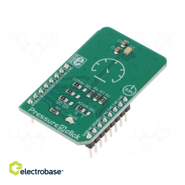 Click board | pressure sensor | I2C,SPI | DPS422 | 3.3VDC