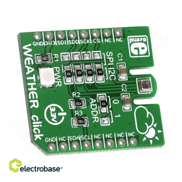 Click board | pressure sensor,humidity/temperature sensor