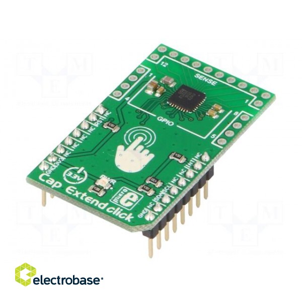 Click board | proximity sensor,12-button capacitive keypad | I2C