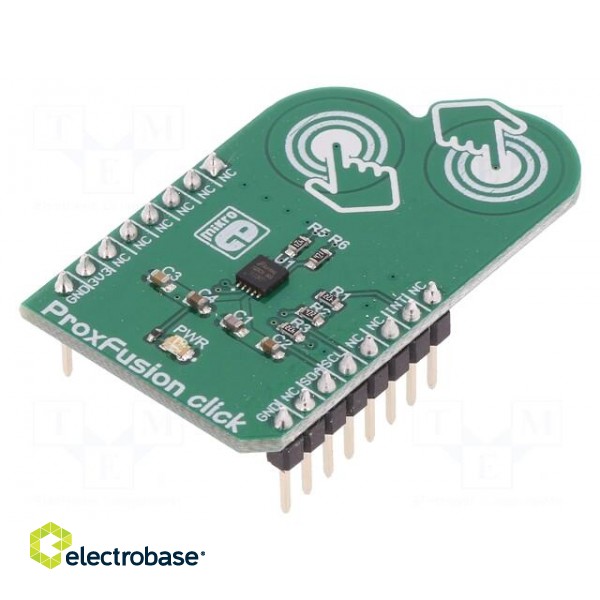 Click board | proximity sensor | GPIO,I2C | IQS624 | 3.3VDC
