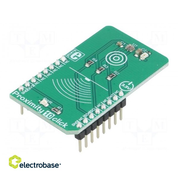 Click board | proximity sensor | GPIO,I2C | SI1143 | 3.3VDC