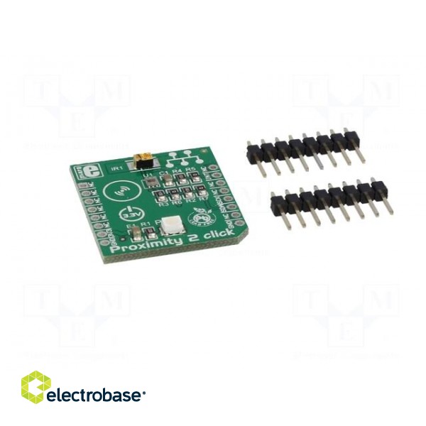 Click board | proximity sensor | I2C | MAX44000 | 3.3VDC фото 9