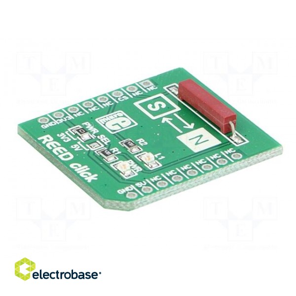 Click board | reed switch | GPIO | manual,prototype board | 3.3/5VDC фото 2