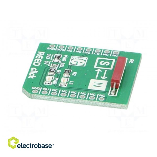 Click board | reed switch | GPIO | manual,prototype board | 3.3/5VDC фото 3