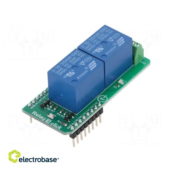 Click board | relay | GPIO | SRD-05VDC-SL-C | manual,prototype board