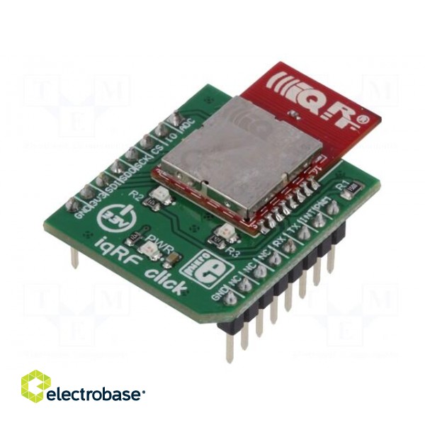 Click board | RF transceiver | SPI,UART | DCTR-76DA | 3.3VDC