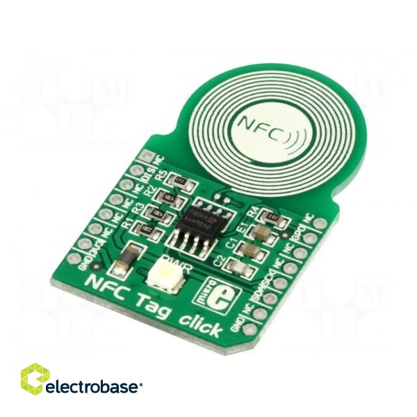 Click board | RFID | I2C | M24SR64 | manual,prototype board | 3.3VDC
