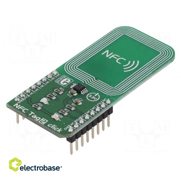 Click board | RFID | I2C | NT3H1101 | manual,prototype board | 3.3VDC фото 1