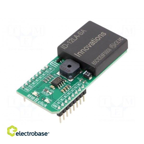 Click board | prototype board | Comp: ID-12LA-SA | RFID | 3.3VDC,5VDC