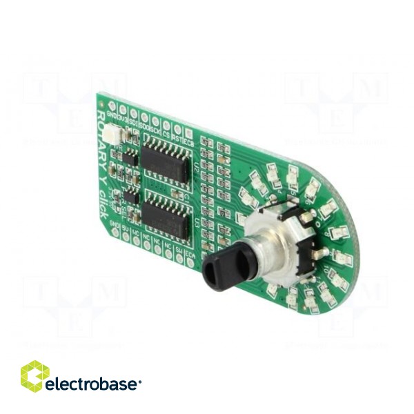 Click board | rotary encoder,LED matrix | SPI | EC12D | 3.3/5VDC image 4
