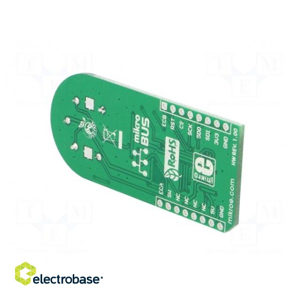 Click board | rotary encoder,LED matrix | SPI | EC12D | 3.3/5VDC фото 8