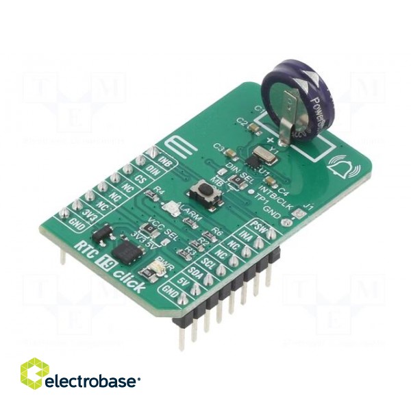 Click board | prototype board | Comp: MAX31334 | RTC | 3.3VDC,5VDC