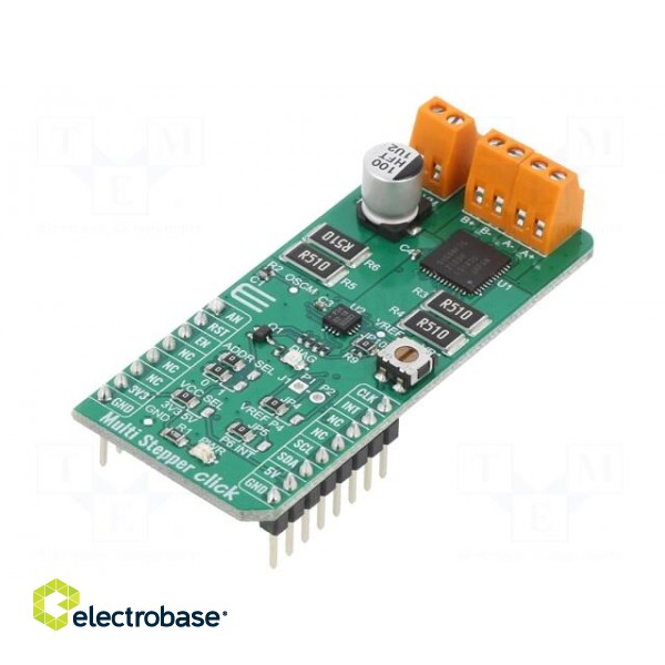 Click board | prototype board | Comp: TB67S109AFTG | 3.3VDC,5VDC