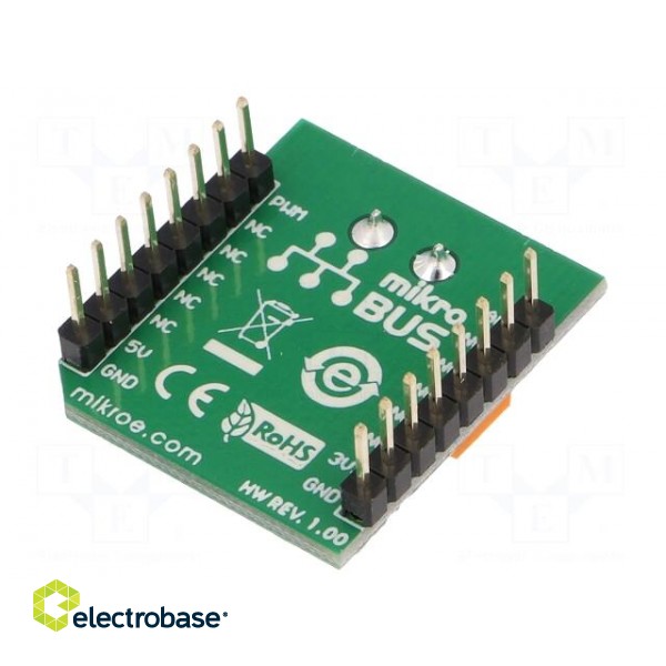 Click board | stretch force measure | analog | 3.3/5VDC image 2