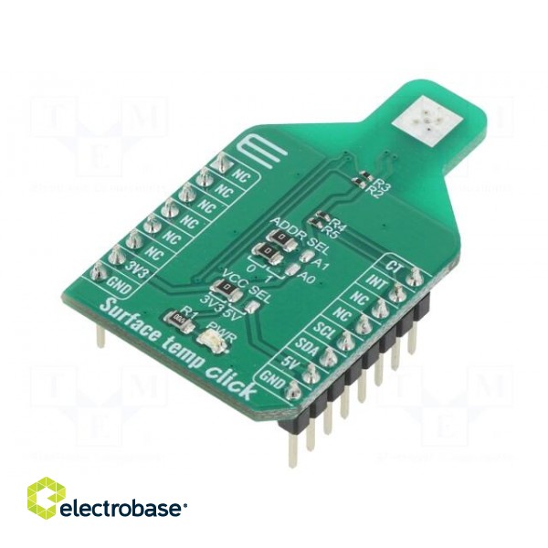 Click board | prototype board | Comp: ADT7420 | temperature sensor